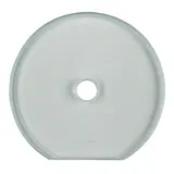 BERKER 1094 Glas-Abdeckplatte R.Classic Endplatte | glas klar