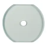 BERKER 1095 Glas-Abdeckplatte R.Classic Mittelplatte | glas klar