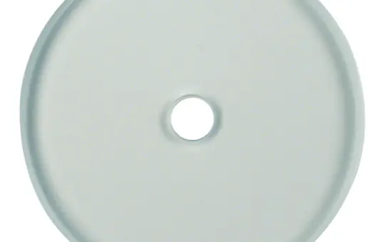 BERKER 1095 Glas-Abdeckplatte R.Classic Mittelplatte | glas klar