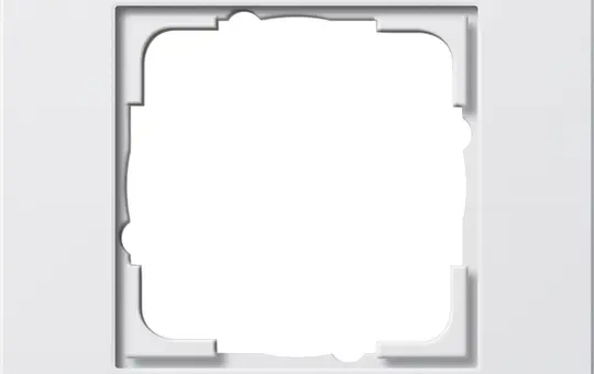 GIRA 0211410 Abdeckrahmen E3 1-fach | reinweiß/reinweiß