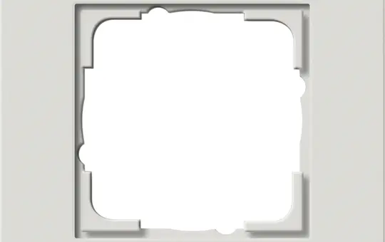 GIRA 0211411 Abdeckrahmen E3 1-fach | hellgrau/reinweiß