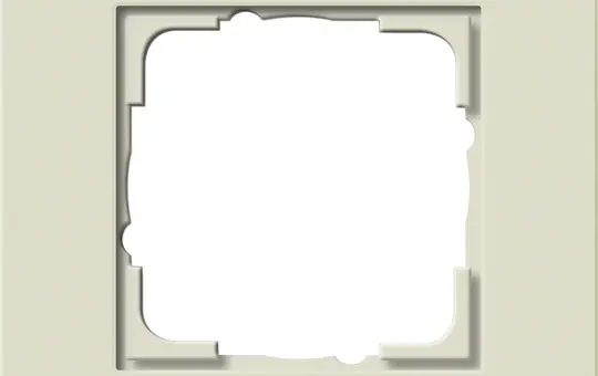 GIRA 0211417 Abdeckrahmen E3 1-fach | sand/reinweiß