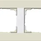 GIRA 0212417 Abdeckrahmen E3 2-fach | sand/reinweiß