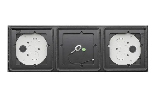 GIRA 5503910 TKS-Aufputz-Gehäuse System 106 3-fach | anthrazit