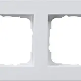 GIRA 0214295 Abdeckrahmen E2 flache Montageart 4-fach | reinweiß glänzend