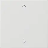 GIRA 536103 beschr. Bedienaufsatz System 3000 System 55 Pfeile | reinweiß glänzend