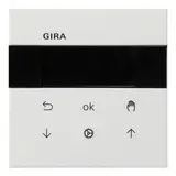 GIRA 5366112 Jalousieuhr S3000 System Fläche Display | reinweiß glänzend