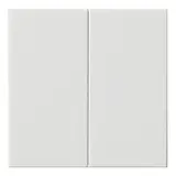 GIRA 536203 Bedienaufsatz System 3000 System 55 2-fach | reinweiß glänzend