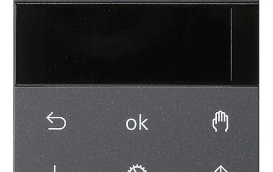 GIRA 536628 Jalousie- und Schaltuhr System 3000 System 55 Display | anthrazit