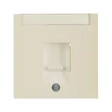 BERKER 11708982 UAE-Abdeckung S.1/B.3/B.7 1-fach | weiß glänzend