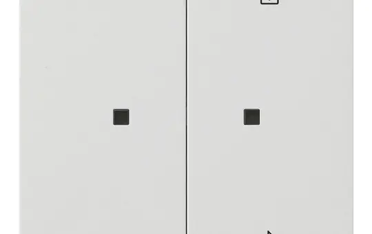 GIRA 5381112 Jalousie- und Schaltuhr S3000 System Fläche Bluetooth | reinweiß glänzend