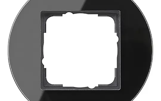 GIRA 0211135 Abdeckrahmen Studio 1-fach | glas schwarz