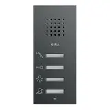 GIRA 125028 Wohnungsstation System 55 Audio | anthrazit | keine