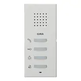 GIRA 125027 Wohnungsstation System 55 Audio | reinweiß seidenmatt | keine