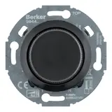 BERKER 294411 Drehdimmer Serie 1930 RLC, LED, 3-100 W | schwarz glänzend