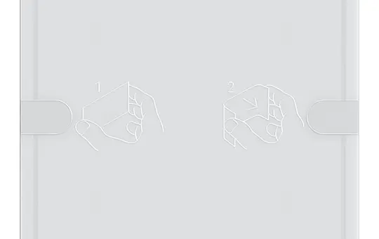 GIRA 5001003 KNX-Tastsensor 4 1-fach | weiß