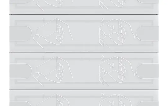 GIRA 5004003 KNX-Tastsensor 4 4-fach | weiß