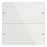 GIRA 502212 Wippenset für Tastsensor 4 2-fach | glas weiß