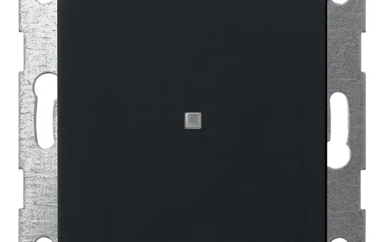 GIRA 5171005 KNX-Tastsensor System 55 1-fach | schwarz matt