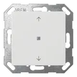 GIRA 517203 KNX-Tastsensor System 55 1-fach, Pfeile | reinweiß glänzend