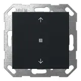GIRA 5172005 KNX-Tastsensor System 55 1-fach, Pfeile | schwarz matt