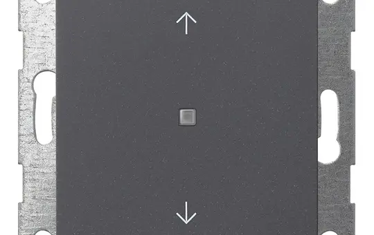 GIRA 517228 KNX-Tastsensor System 55 1-fach, Pfeile | anthrazit