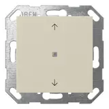 GIRA 517201 KNX-Tastsensor System 55 1-fach, Pfeile | cremeweiß glänzend