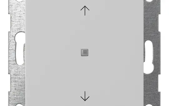GIRA 5172015 KNX-Tastsensor System 55 1-fach, Pfeile | grau matt