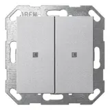 GIRA 517326 KNX-Tastsensor System 55 2-fach | alu