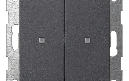 GIRA 517328 KNX-Tastsensor System 55 2-fach | anthrazit