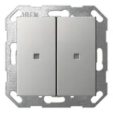 GIRA 5173600 KNX-Tastsensor System 55 2-fach | edelstahl