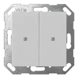 GIRA 5173015 KNX-Tastsensor System 55 2-fach | grau matt
