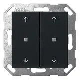 GIRA 5174005 KNX-Tastsensor System 55 2-fach, 4 Pfeile | schwarz matt