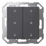 GIRA 517428 KNX-Tastsensor System 55 2-fach, 4 Pfeile | anthrazit
