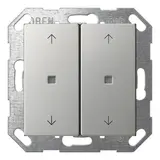 GIRA 5174600 KNX-Tastsensor System 55 2-fach, 4 Pfeile | edelstahl