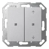 GIRA 517526 KNX-Tastsensor System 55 2-fach, Pfeile | alu