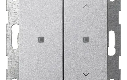 GIRA 517526 KNX-Tastsensor System 55 2-fach, Pfeile | alu