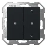 GIRA 5175005 KNX-Tastsensor System 55 2-fach, Pfeile | schwarz matt