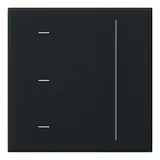 GIRA 5365005 Touchaufsatz System 3000 System 55 schwarz matt