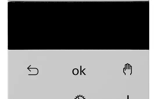 GIRA 5394015 Raumtemperaturregler System 3000 System 55 Display, Bluetooth | grau matt