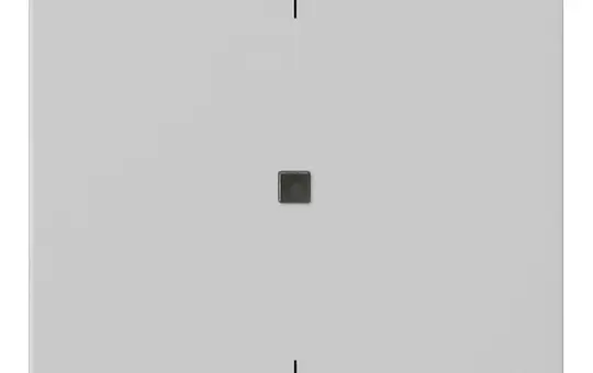 GIRA 5105015 KNX-RF-Bedienaufsatz System 55 1-fach, Pfeile | grau matt