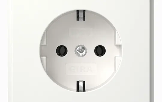 GIRA 418866 SCHUKO-Steckdose TX_44 Standard | reinweiß