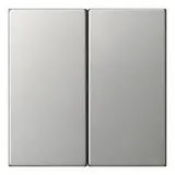 GIRA 5370600 Elektronikwippe System 55 2-fach | edelstahl