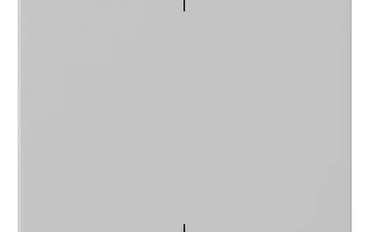 GIRA 5389015 beschr. Abdeckung System 3000 System 55 1-fach, Pfeile, klein | grau matt