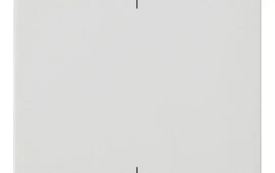 GIRA 538927 beschr. Abdeckung System 3000 System 55 1-fach, Pfeile, klein | reinweiß seidenmatt