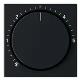 GIRA 2702005 RTR-Abdeckung System 55 Kontrolllicht | schwarz matt