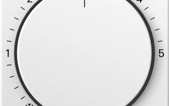 GIRA 270627 RTR-Abdeckung System 55 Standard | reinweiß seidenmatt