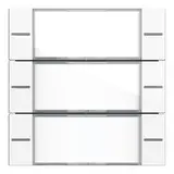 GIRA 577303 beschr. Wippenset für Tastsensor 4 System 55 3-fach | reinweiß glänzend