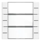 GIRA 577327 beschr. Wippenset für Tastsensor 4 System 55 3-fach | reinweiß seidenmatt