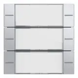 GIRA 577326 beschr. Wippenset für Tastsensor 4 System 55 3-fach | farbe alu